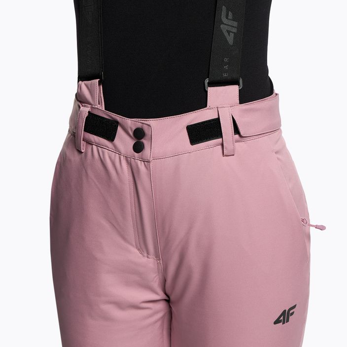 Pantaloni de schi pentru femei 4F SPDN002 roz H4Z22-SPDN002 5