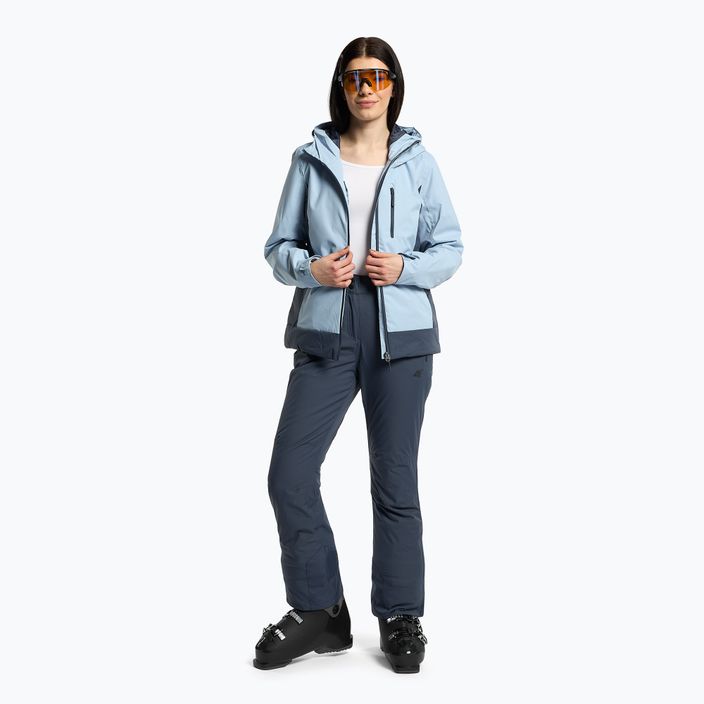 Jachetă de schi pentru femei 4F albastru H4Z22-KUDN002 2