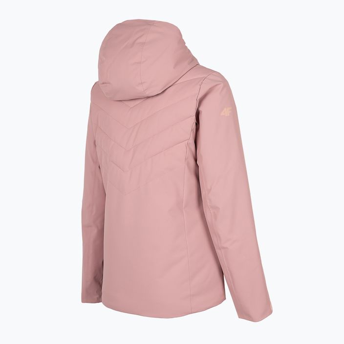 Jachetă de schi pentru femei 4F roz H4Z22-KUDN003 8