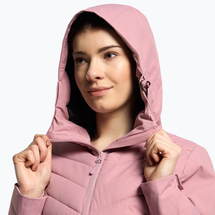 Jachetă de schi pentru femei 4F roz H4Z22-KUDN003 4