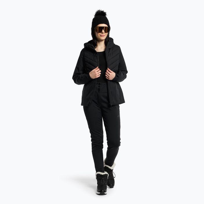 Jachetă de schi pentru femei 4F negru H4Z22-KUDN003 2