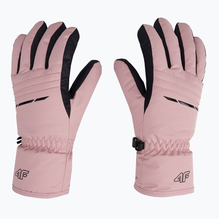Mănuși de schi pentru femei 4F roz H4Z22-RED002 3