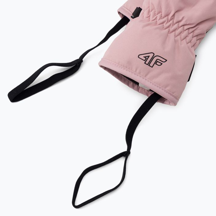 Mănuși de schi pentru femei 4F roz H4Z22-RED002 5