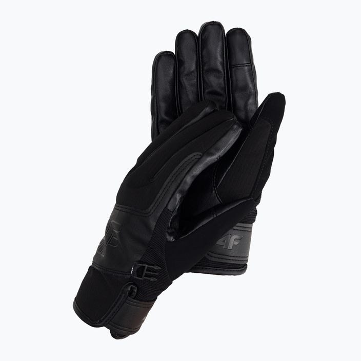 Mănuși de schi pentru bărbați 4F negru H4Z22-REM004