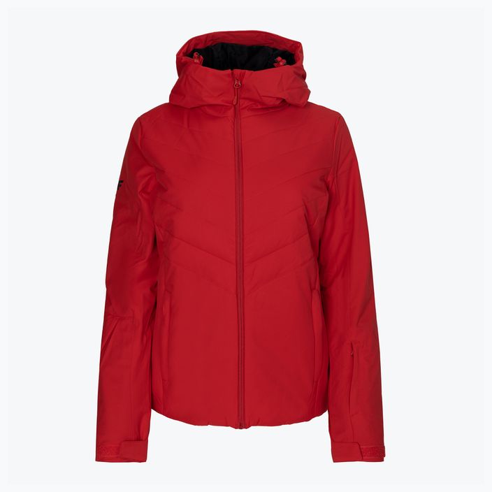 Jachetă de schi pentru femei 4F roșu H4Z21-KUDN003 13