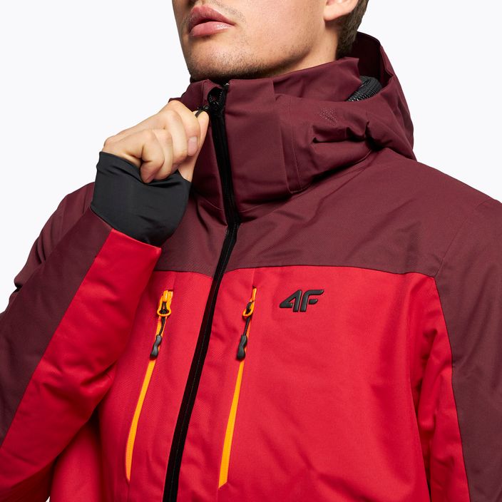 Jachetă de schi 4F pentru bărbați maro H4Z21-KUMN014 6