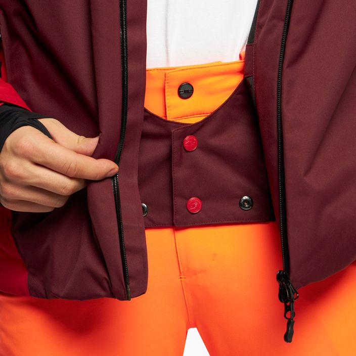 Jachetă de schi 4F pentru bărbați maro H4Z21-KUMN015 12