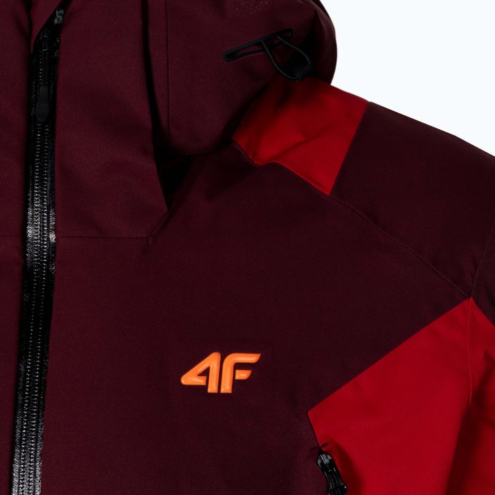 Jachetă de schi 4F pentru bărbați maro H4Z21-KUMN015 15