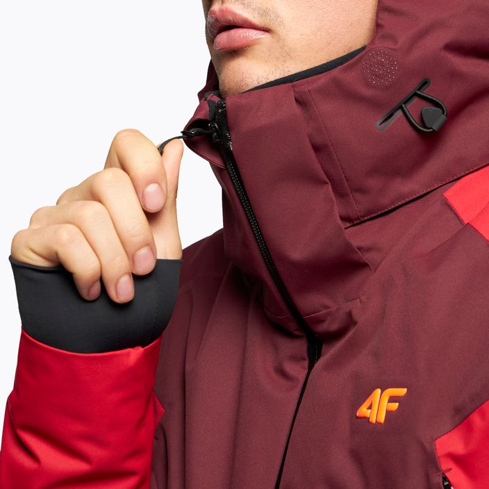 Jachetă de schi 4F pentru bărbați maro H4Z21-KUMN015 7