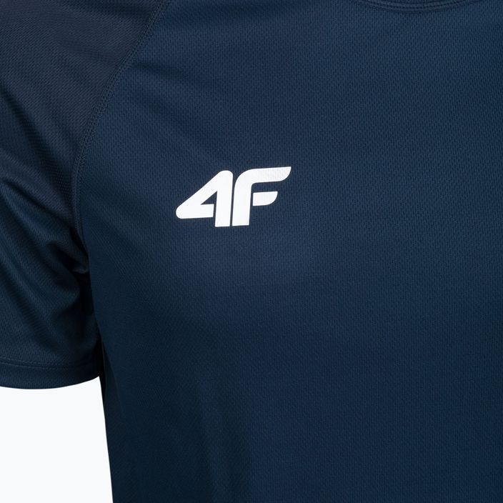 T-shirt pentru bărbați 4F Functional bleumarin S4L21-TSMF050-31S 3