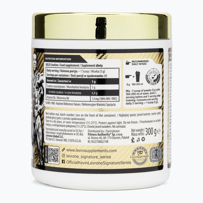 Creatină Fitness Authority Levrone Gold Creatine 300 g 2