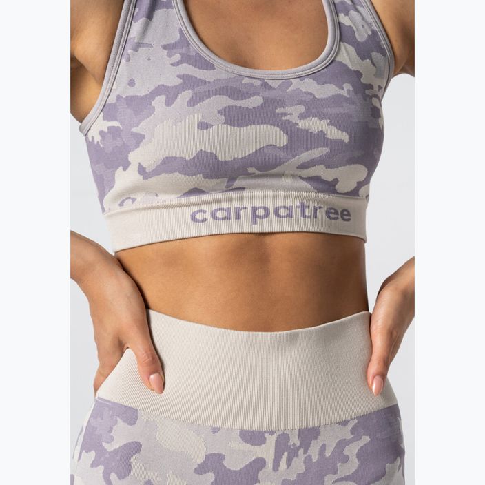Sutien de fitness Carpatree Camo Seamless purple 4