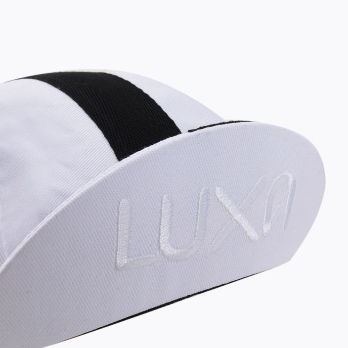 LUXA Classic Stripe Baseball cap alb și negru LULOCKCSW 9
