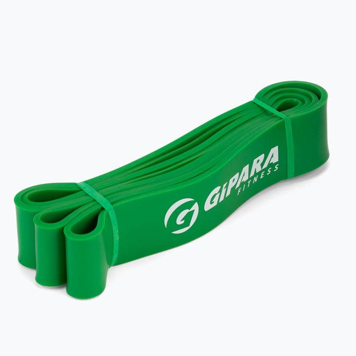 Bandă elastică de exerciții Gipara Power Band, verde, 3146