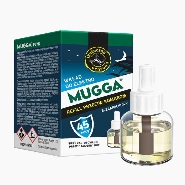 Mugga 45 night electro repelent de țânțari de noapte refill