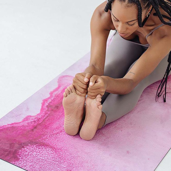 Covoraș de yoga Joy in me Flow 3 mm roz 800018 5