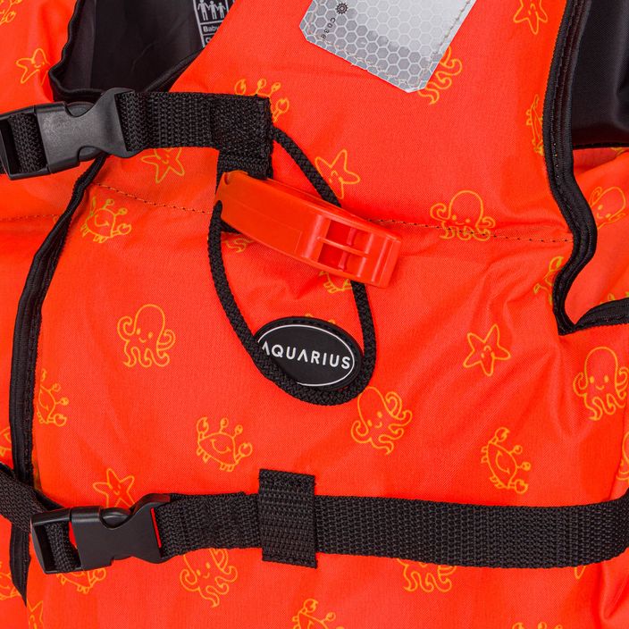 Jacheta de salvare pentru copii Aquarius 100N portocaliu KAM000003 3