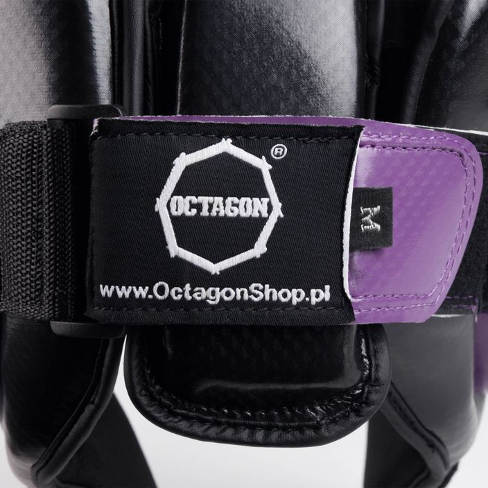 Octagon Cască de box violet simplu Octagon Plain 4