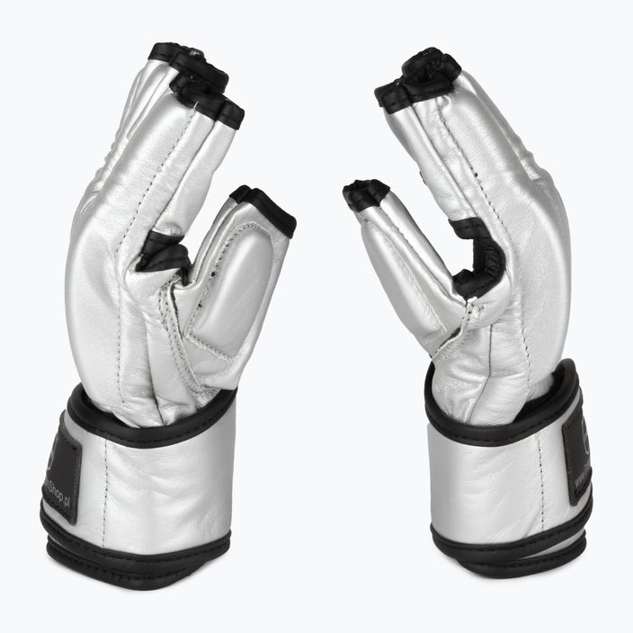 Octagon MMA mănuși de grappling argint 4
