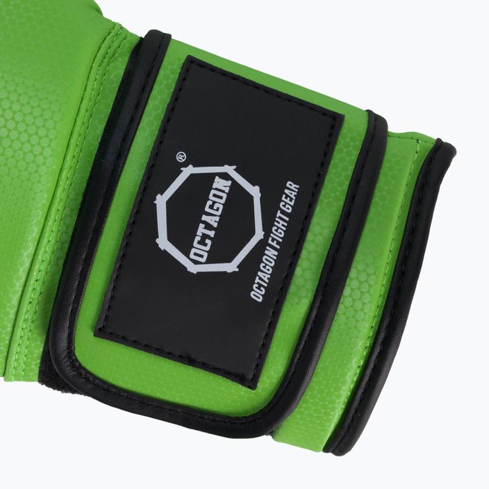 Octagon Kevlar Kevlar mănuși de box verde 5