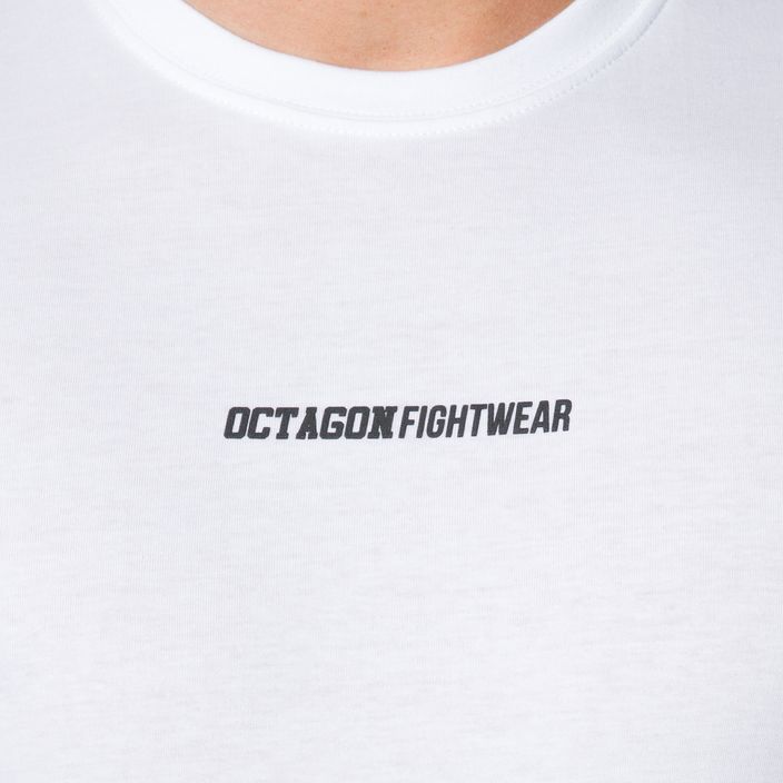 Tricou pentru bărbați Octagon Fight Wear Small alb 4