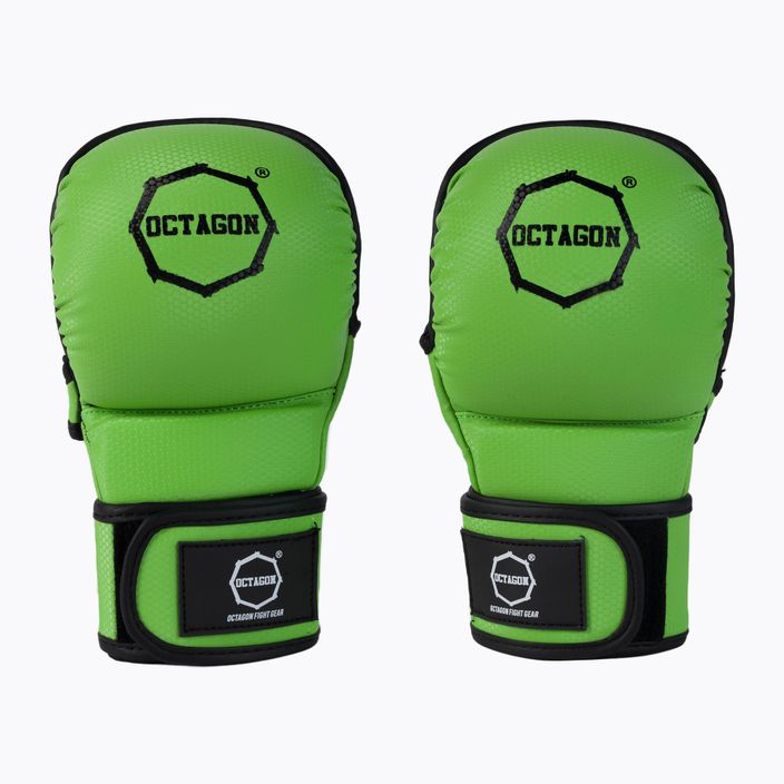 Octagon Kevlar MMA MMA mănuși de grappling verde
