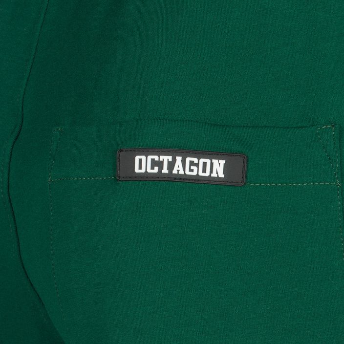 Pantaloni pentru bărbați Octagon Light Small Logo green 4