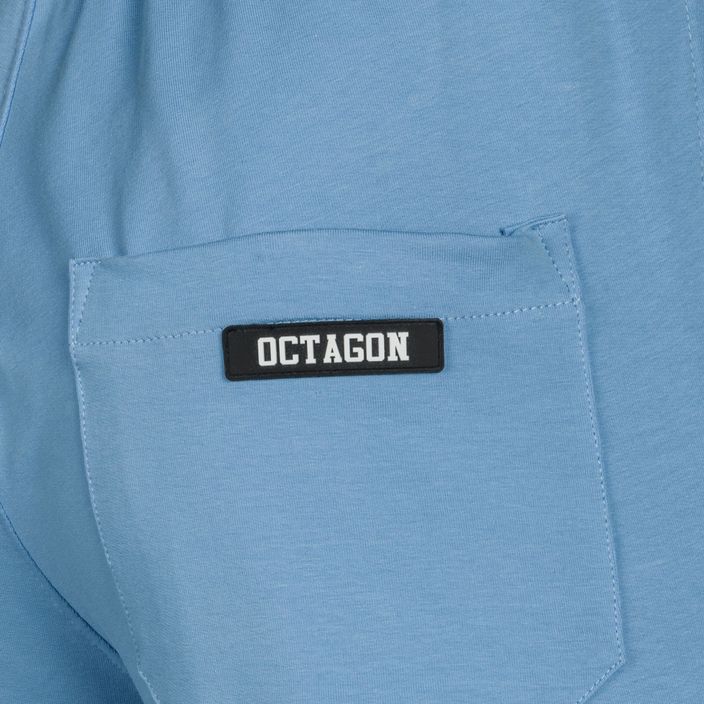 Pantaloni pentru bărbați Octagon Small Logo blue 4