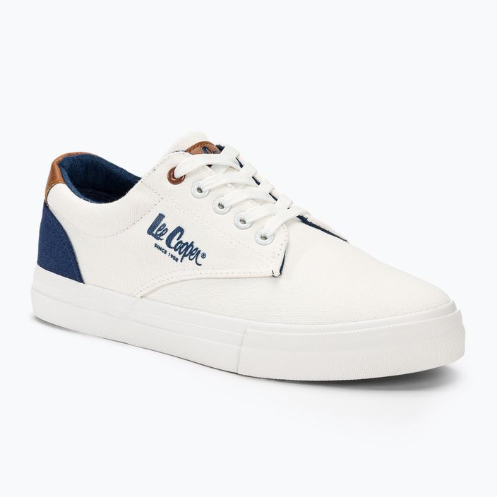 Lee Cooper pantofi pentru bărbați LCW-24-02-2140 alb