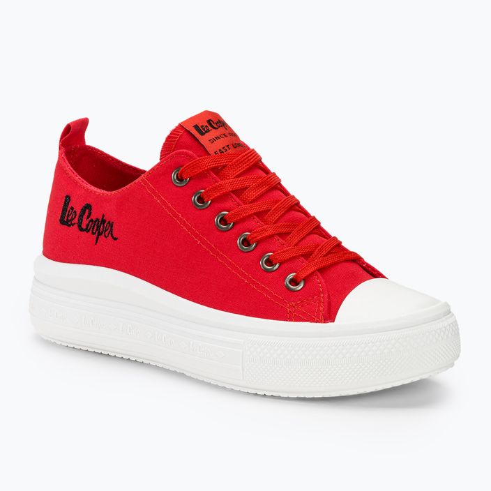 Pantofi pentru femei Lee Cooper LCW-24-44-2463 roșu
