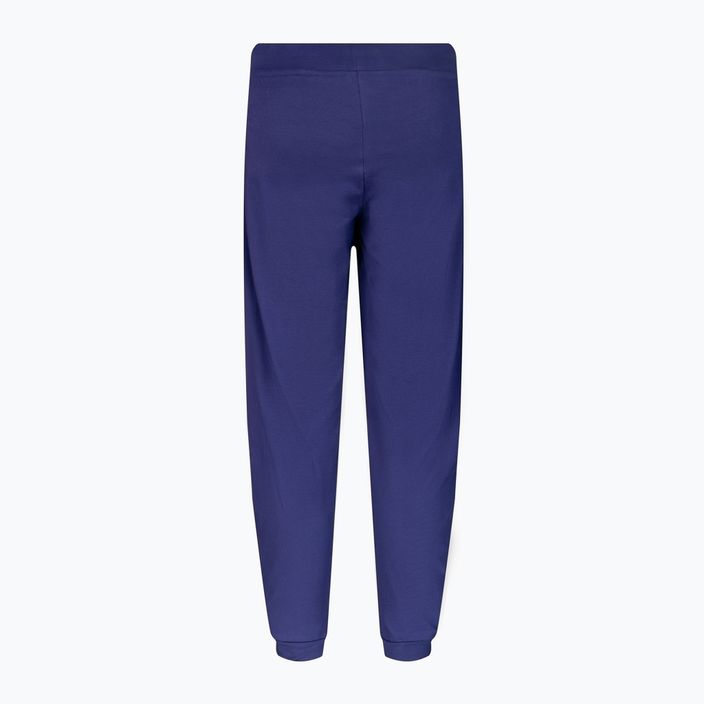 Pantaloni de yoga Moonholi Crescent Open Sweatpants Albastru miezul nopții SKU-222-xss 2