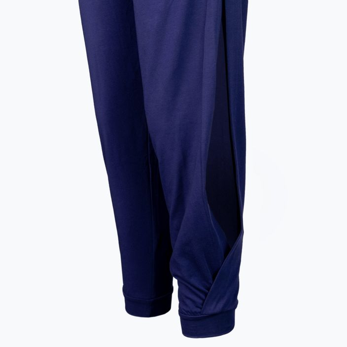 Pantaloni de yoga Moonholi Crescent Open Sweatpants Albastru miezul nopții SKU-222-xss 4