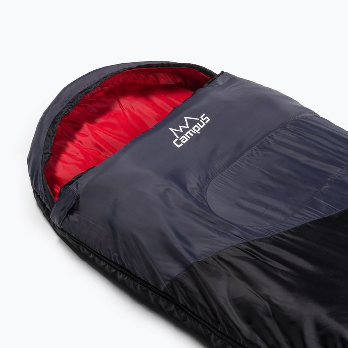 CampuS Kjerag 250 sac de dormit negru/roșu CUP702123200 2
