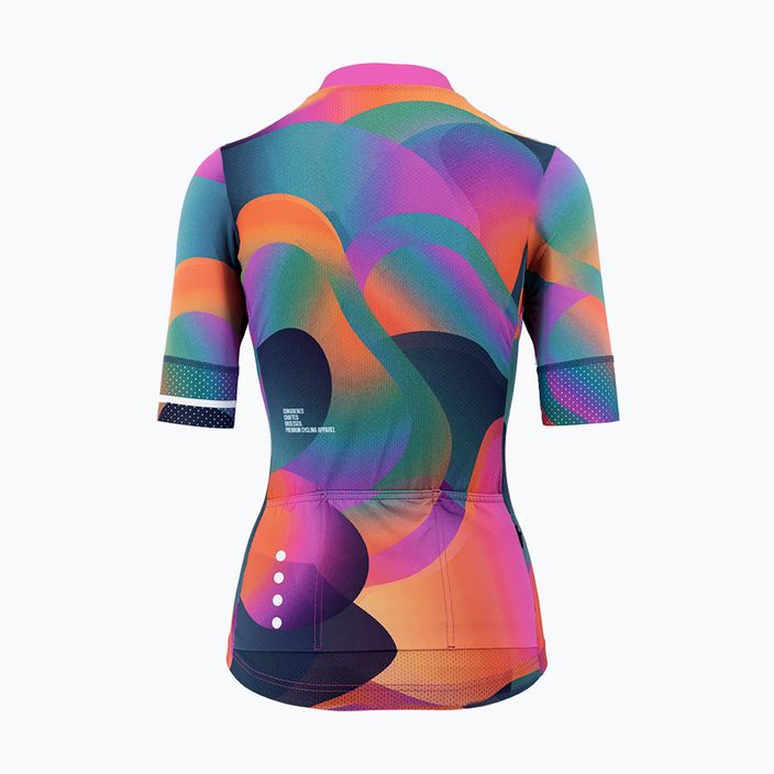Tricou de ciclism pentru femei Quest Blossom colorat 2