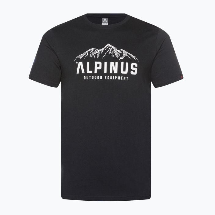 Tricou pentru bărbați Alpinus Mountains negru 6
