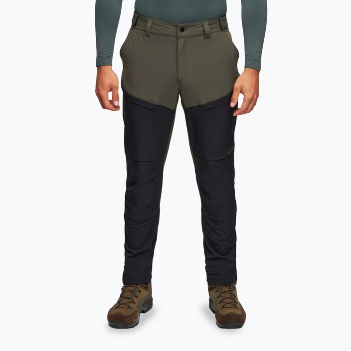 Pantaloni de trekking pentru bărbați Alpinus Pular măslinii/negri