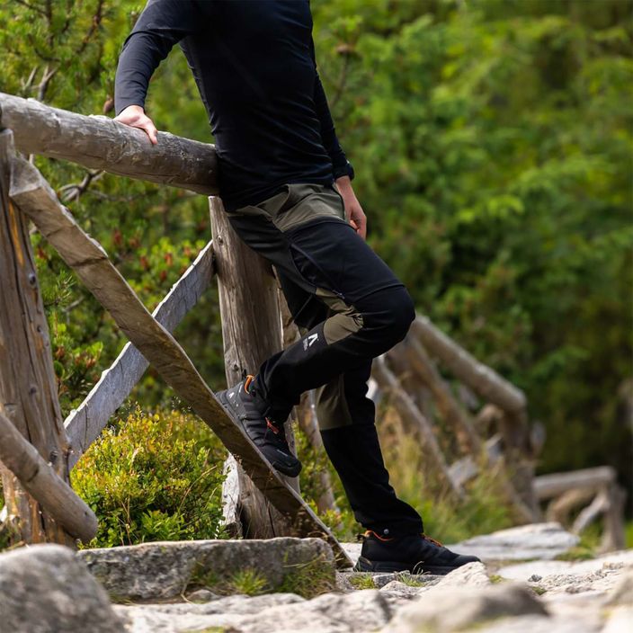 Pantaloni de trekking pentru bărbați Alpinus Pular măslinii/negri 6