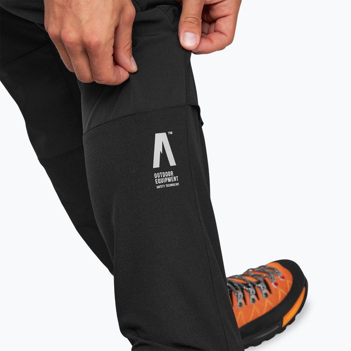 Pantaloni de trekking pentru bărbați Alpinus Pular negri 5