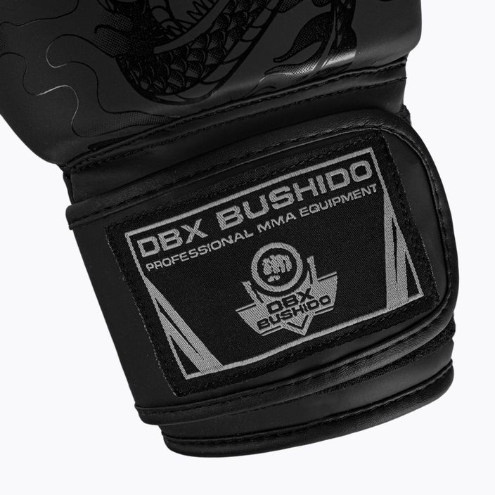 Bushido Black Dragon mănuși de box negru B-2v18 5