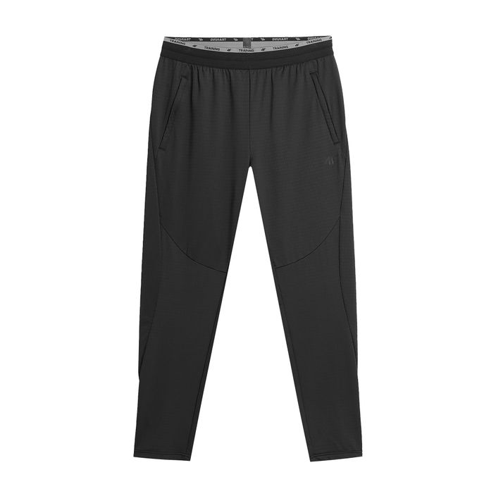 Pantaloni de antrenament pentru bărbați 4F negru 4FSS23TFTRM100-20S 2