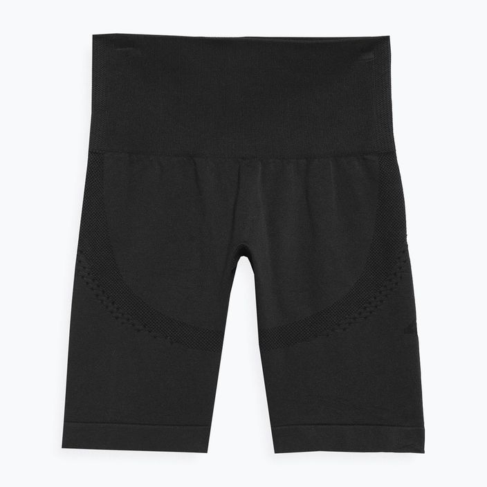 Pantaloni scurți de antrenament pentru femei 4F negru 4FSS23TFSHF143-20S