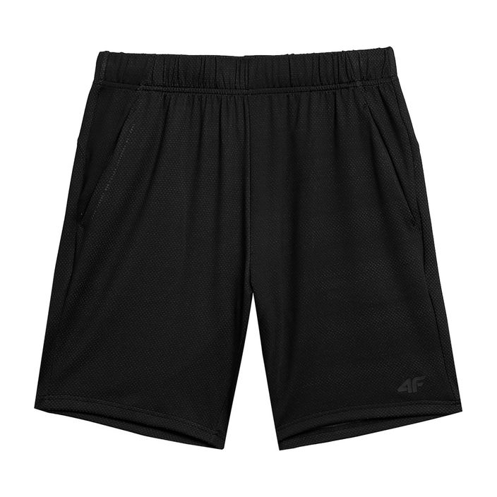 Pantaloni scurți de antrenament pentru bărbați 4F negru 4FSS23TFSHM240-20S 2