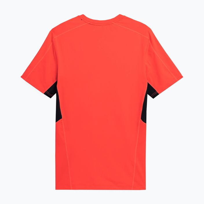 Tricou de antrenament pentru bărbați 4F roșu 4FSS23TFTSM404-62S 2