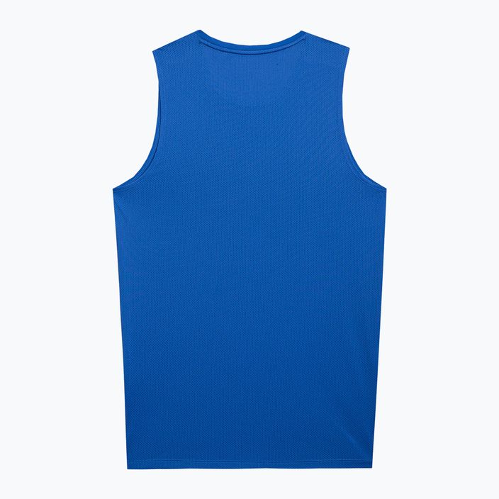 Tricou de antrenament pentru bărbați 4F albastru 4FSS23TFTSM258-36S 2