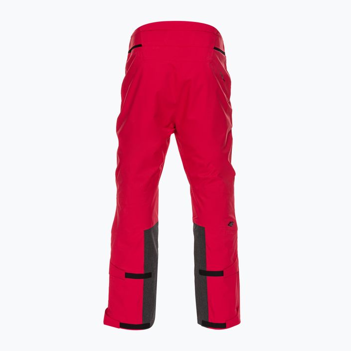 Pantaloni de schi pentru bărbați 4F M343 roșu închis 4