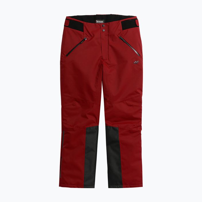 Pantaloni de schi pentru bărbați 4F M343 roșu închis 8
