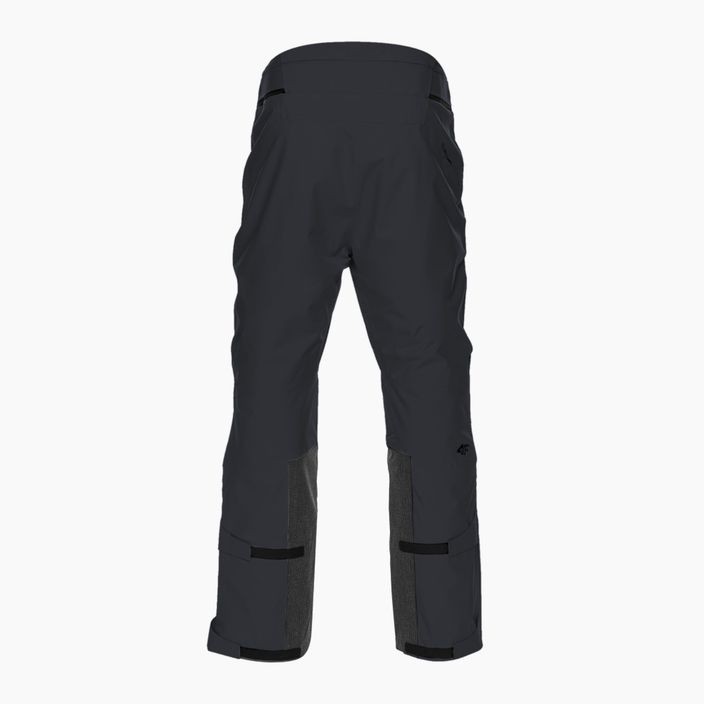 Pantaloni de schi pentru bărbați 4F M343 negru 2