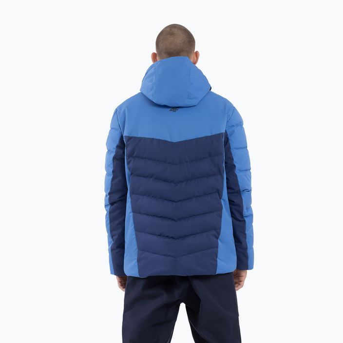 Jachetă de schi pentru bărbați 4F M278 albastru 2