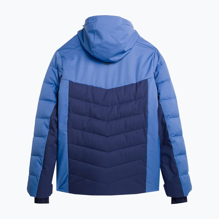 Jachetă de schi pentru bărbați 4F M278 albastru 4