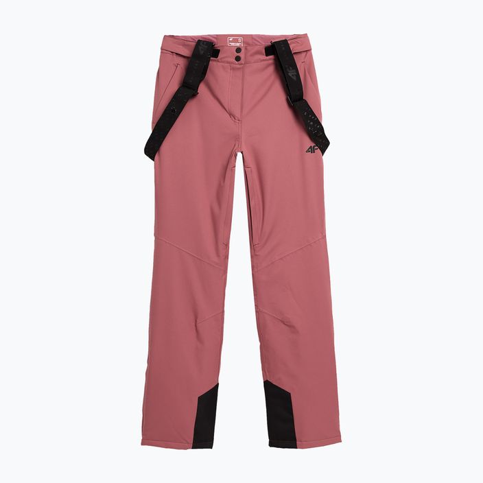 Pantaloni de schi pentru femei 4F F400 roz închis 7